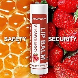 Yopela 42 Pack Natural Lip Balm Bulk with Vitamin E and Coconut Oil - Moisturizing, Soothing, and Repairing Dry and Chapped Lips Valentine\'s Gift - 14 Flavors - Non-GMO