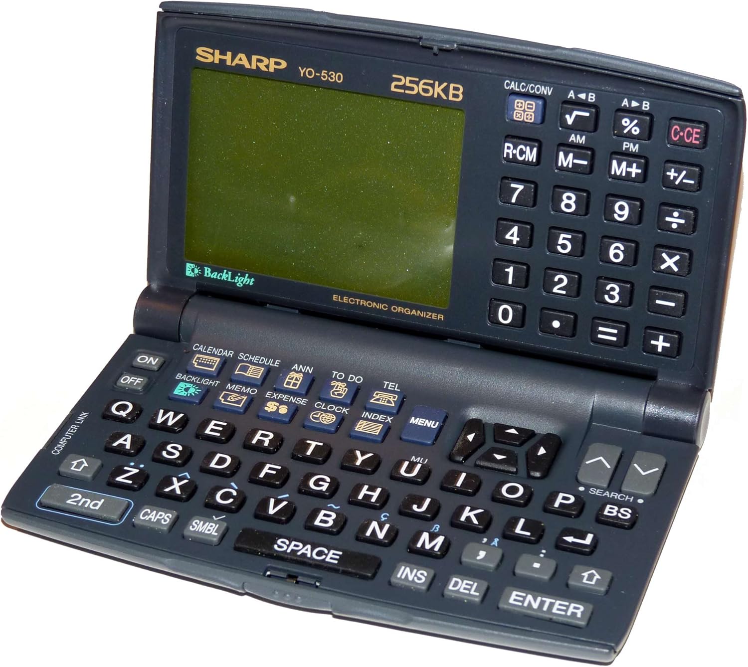 Amazon.com: Sharp YO-530 Electronic Handheld Organizer with Backlit ...