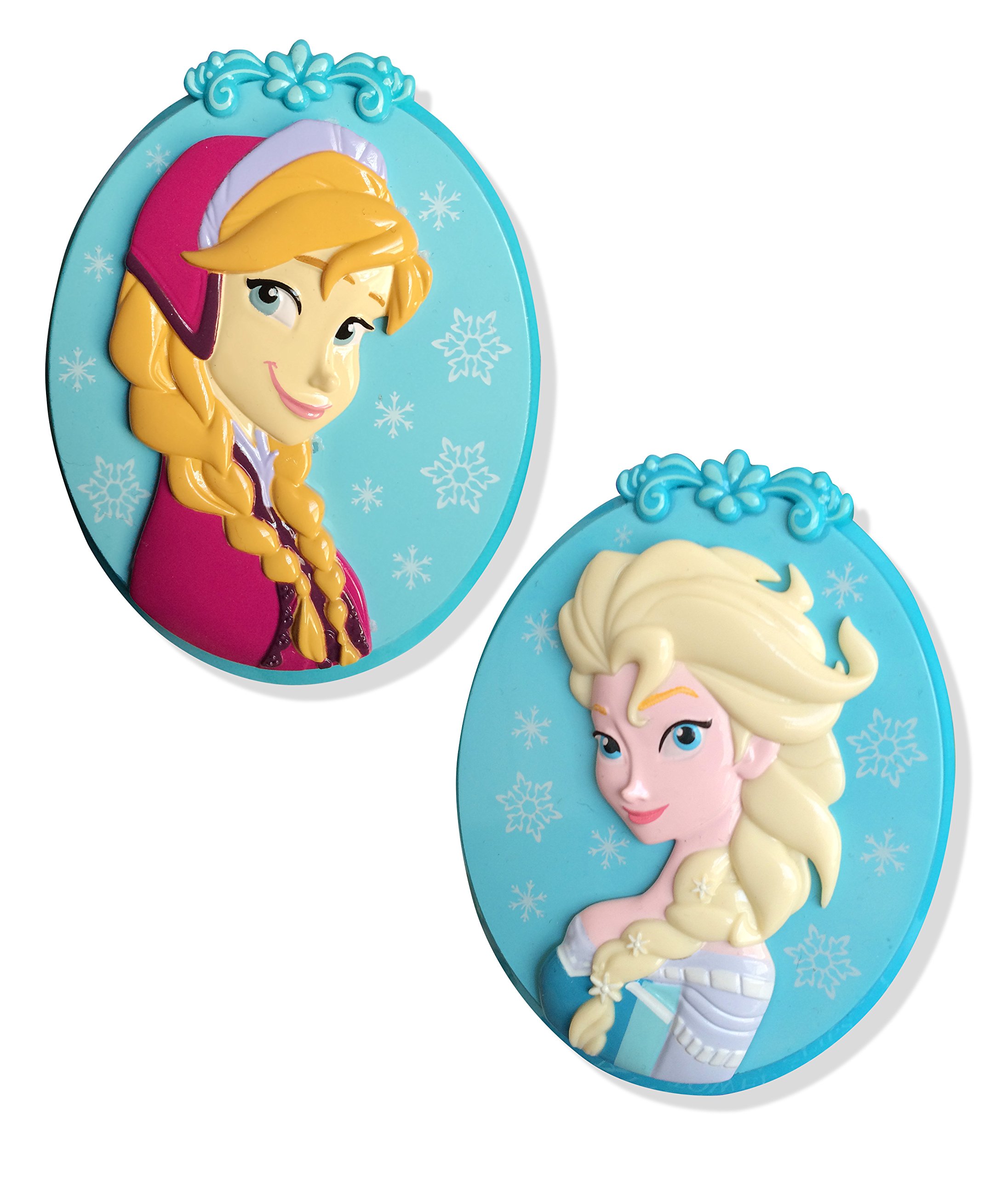 Frozen Elsa BocaClips by O2COOL, Beach Towel Holder, Clips, Set of two, Beach, Patio or Pool Accessories, Portable Towel Clips, Chip Clips, Secure Clips