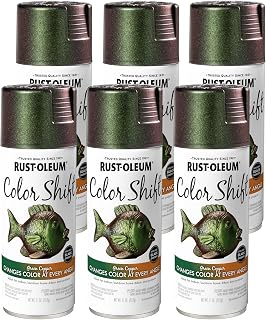 Rust-Oleum 372478 Specialty Color Shift Spray Paint, 11 oz, Green Copper, 6 Pack