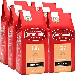 Community Coffee First Light Blend Light Roast Ground Coffee