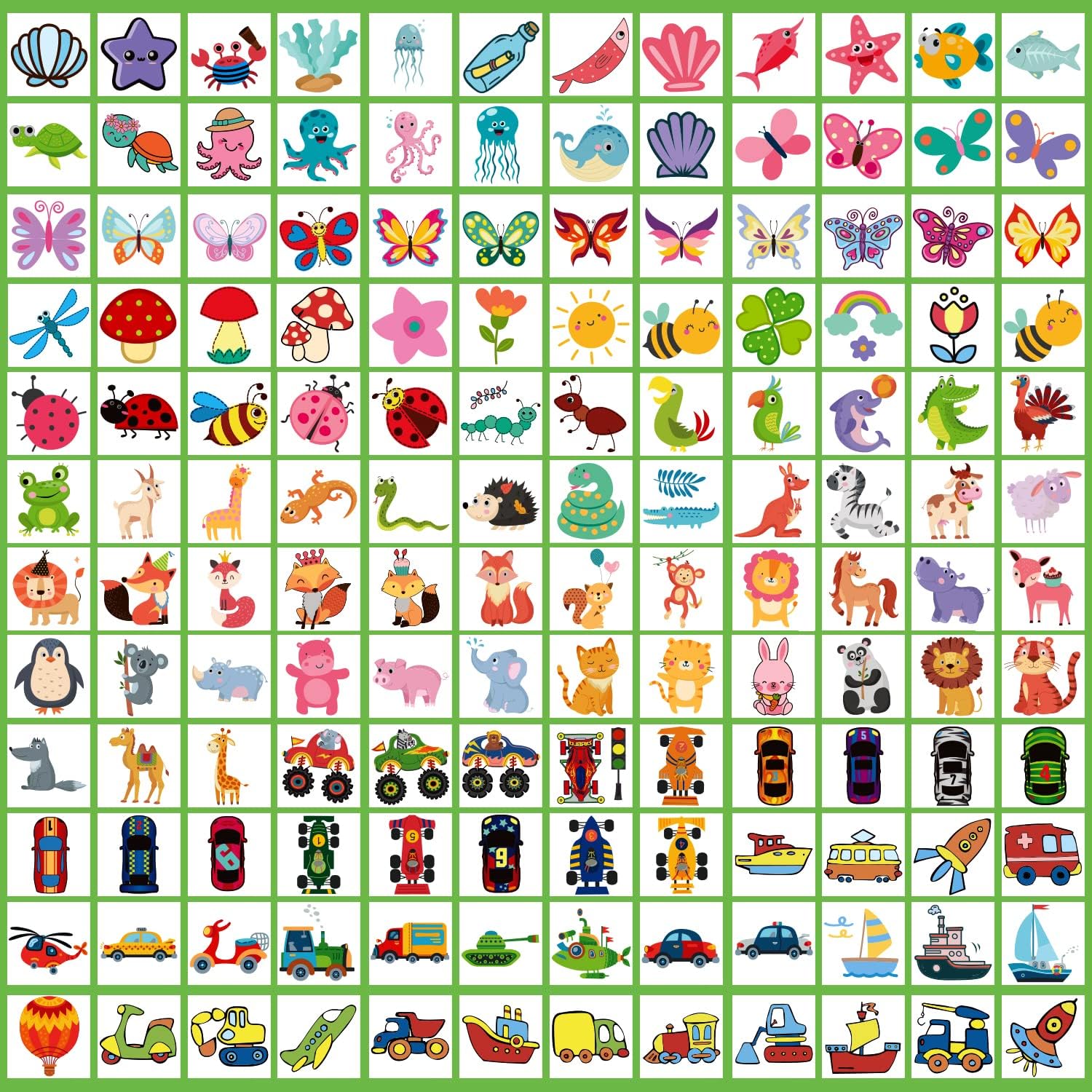 Kids Temporary Tattoos - Party Supplies -4