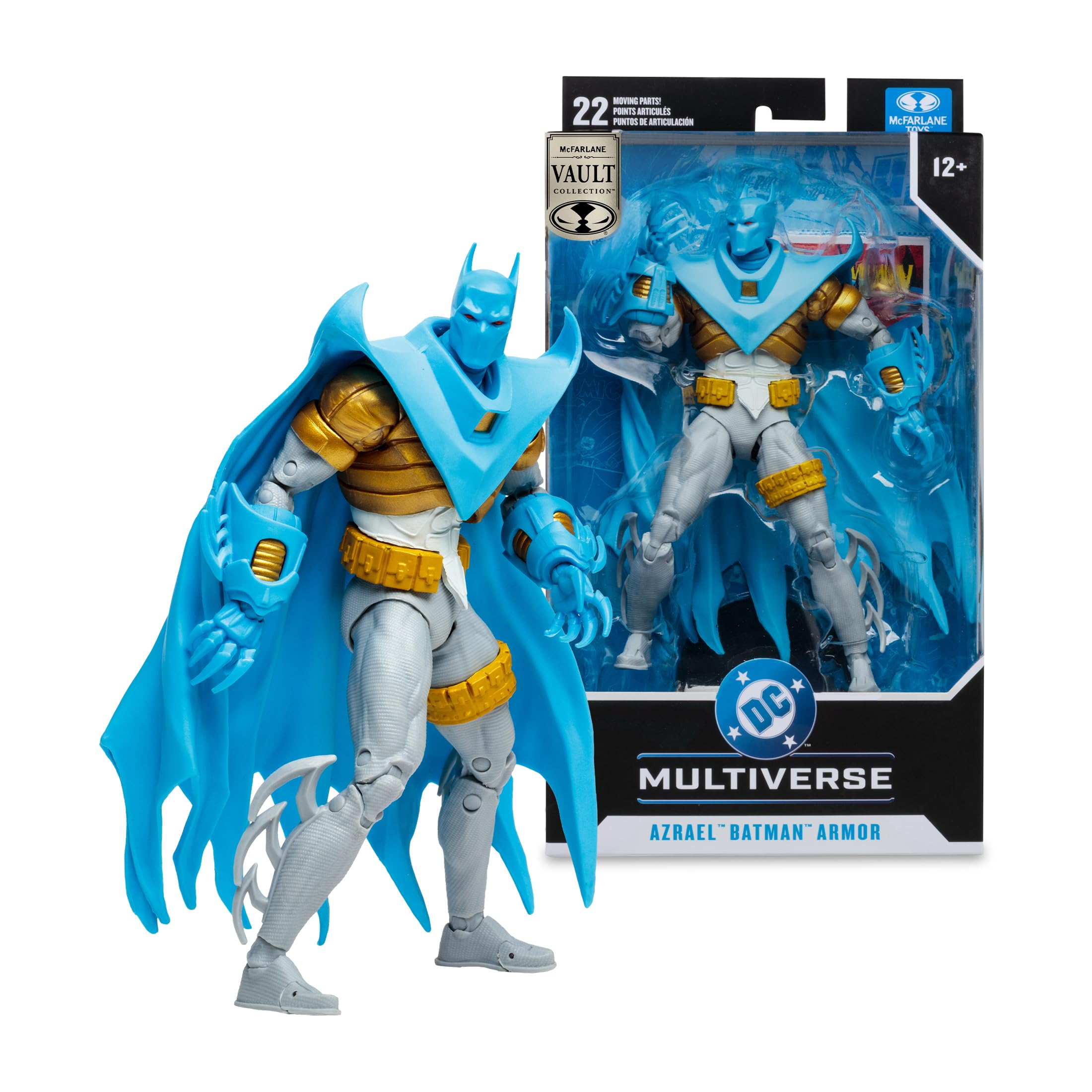 McFarlane DC Multiverse Azreal Batman Armor 7in Action Figure Vault