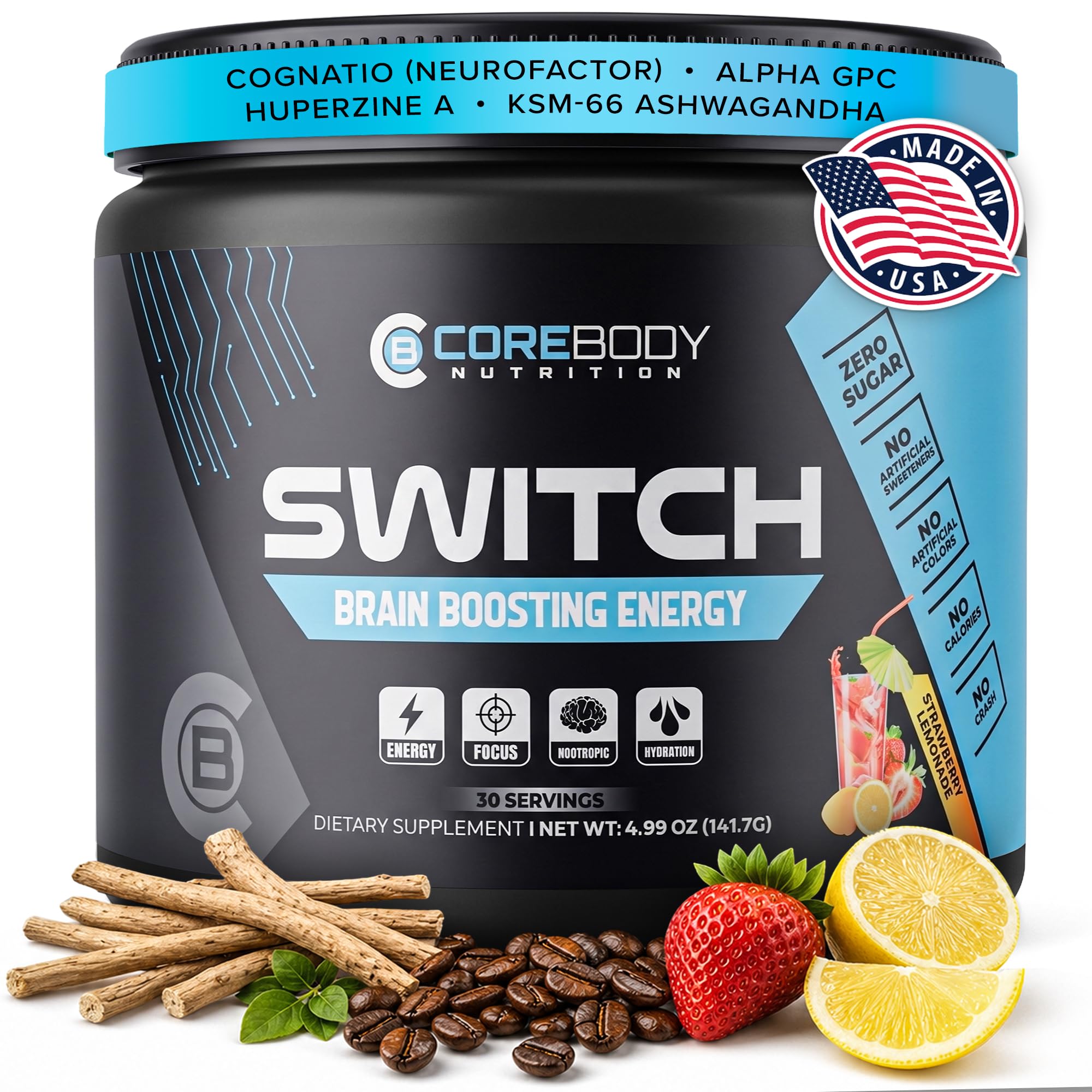 Amazon.com: Nootropic Brain Supplement For Memory and Focus