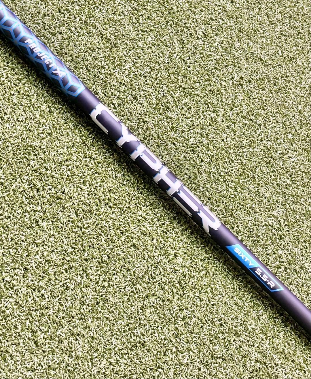 Project X Cypher Iron Shaft Regular Flex 60 Gram 5.5 60 Gram Graphite Iron Shaft .370 Parallel Tip