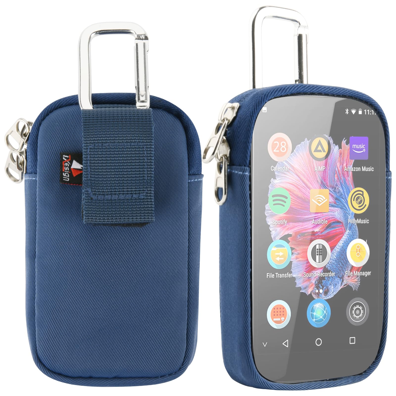Amazon.com: TXEsign MP3 MP4 Player Case Bag with Clear Window