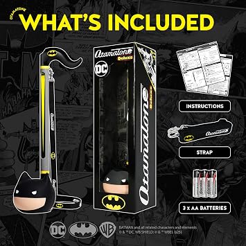 Otamatone Deluxe DC Comics Synthesizer Musical Instrument - Batman