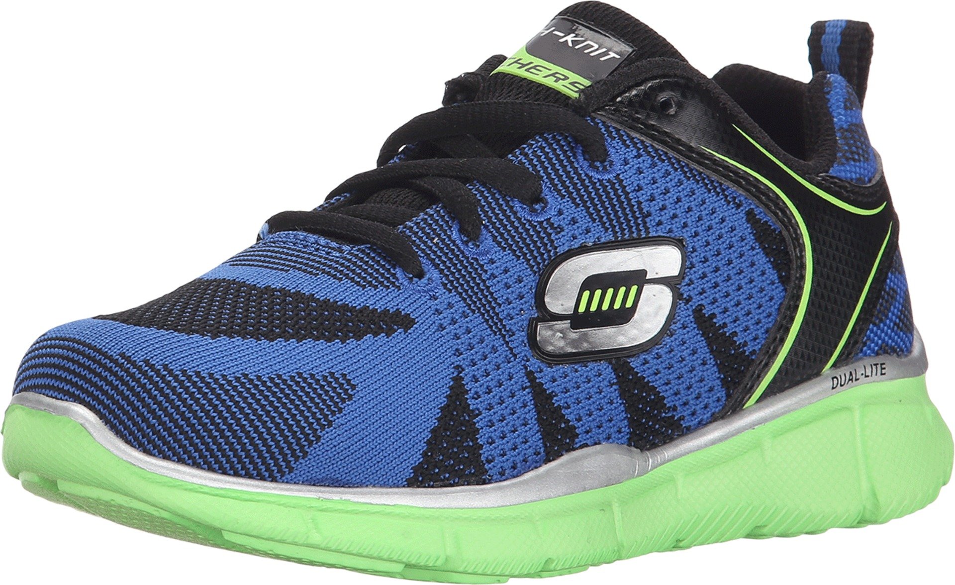 Skechers Equalizer Quick Track, zapatillas bajas que evitan el cansancio en pies de niños 4