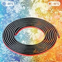 Vista 5 de Cable de cobre estañado de 10 pies de calibre 10, 2 conductores, cable paralelo aislado para panel solar, audio de automóvil, automóvil, cable 10