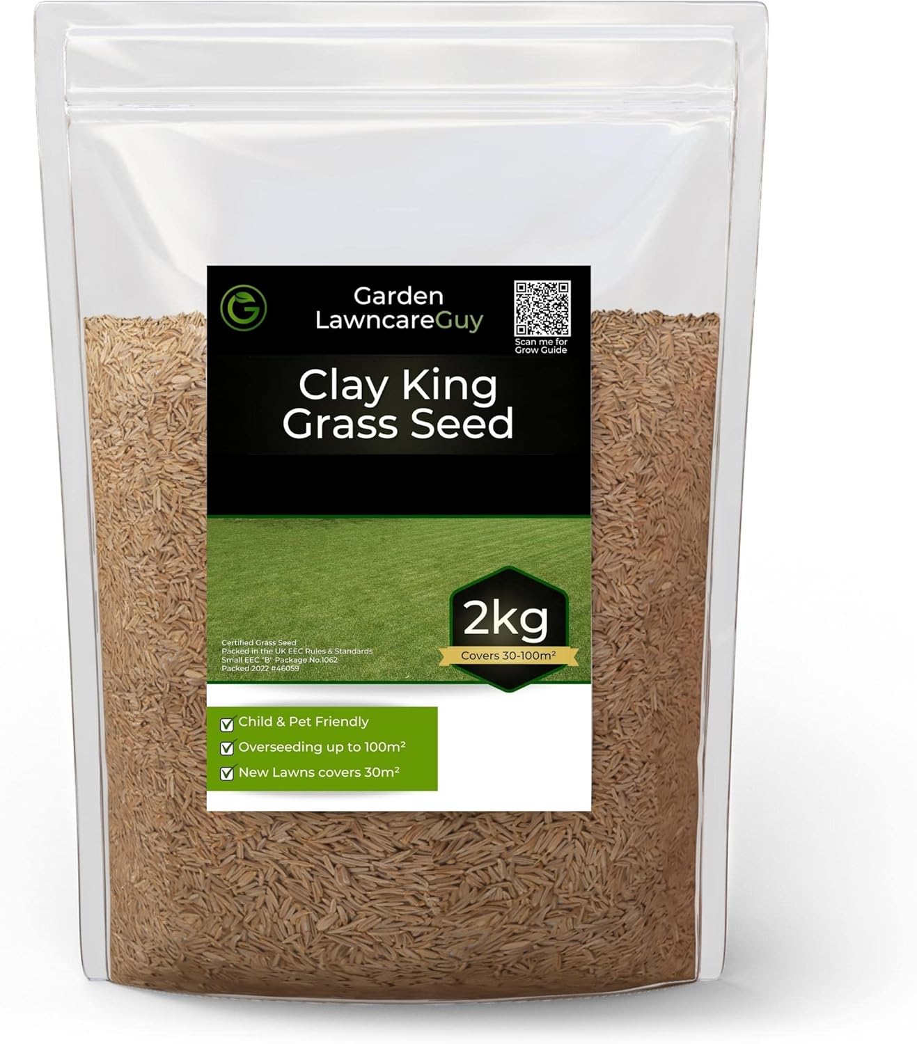 Clay King Grass Seed for Clay Soil Deep Rooting and Fast Growing