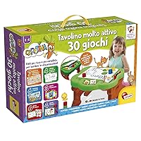 Lisciani Giochi - Carotina Tavolino 30 giochi