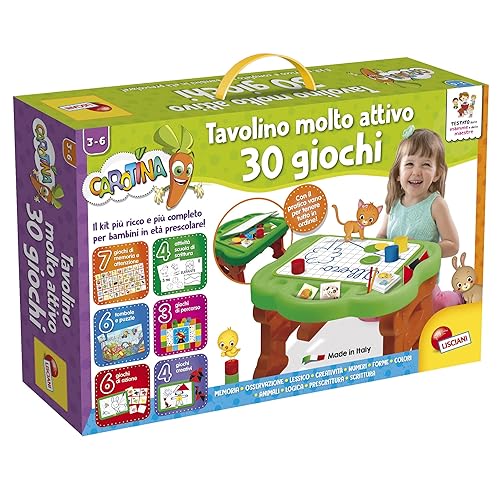 Immagine del prodotto Lisciani Giochi - Carotina Tavolino 30 giochi