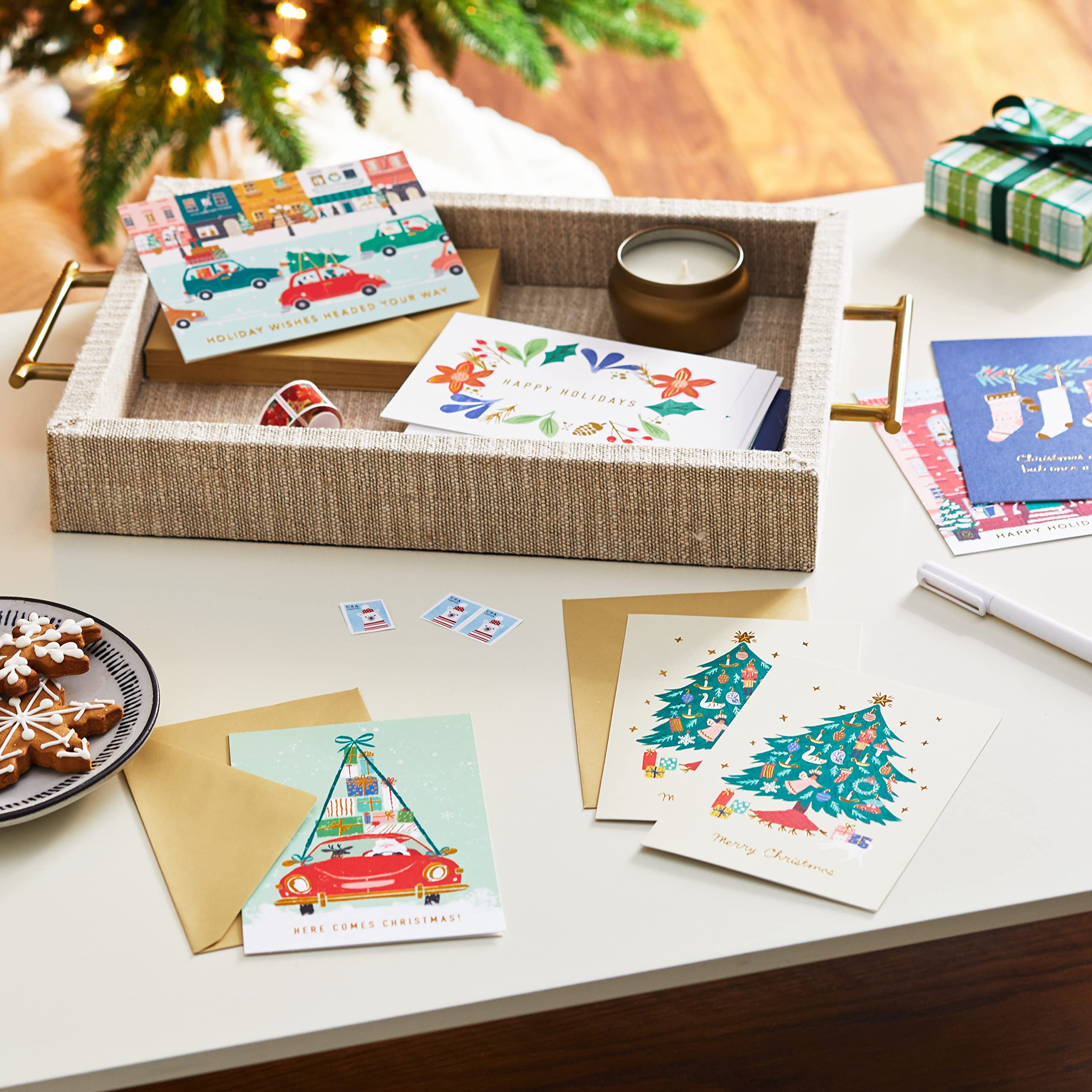 ⭐︎希少 50s USAデッドストック クリスマスカードセット ヴィンテージ ⭐︎希少 50s USAデッドストック クリスマスカードセット