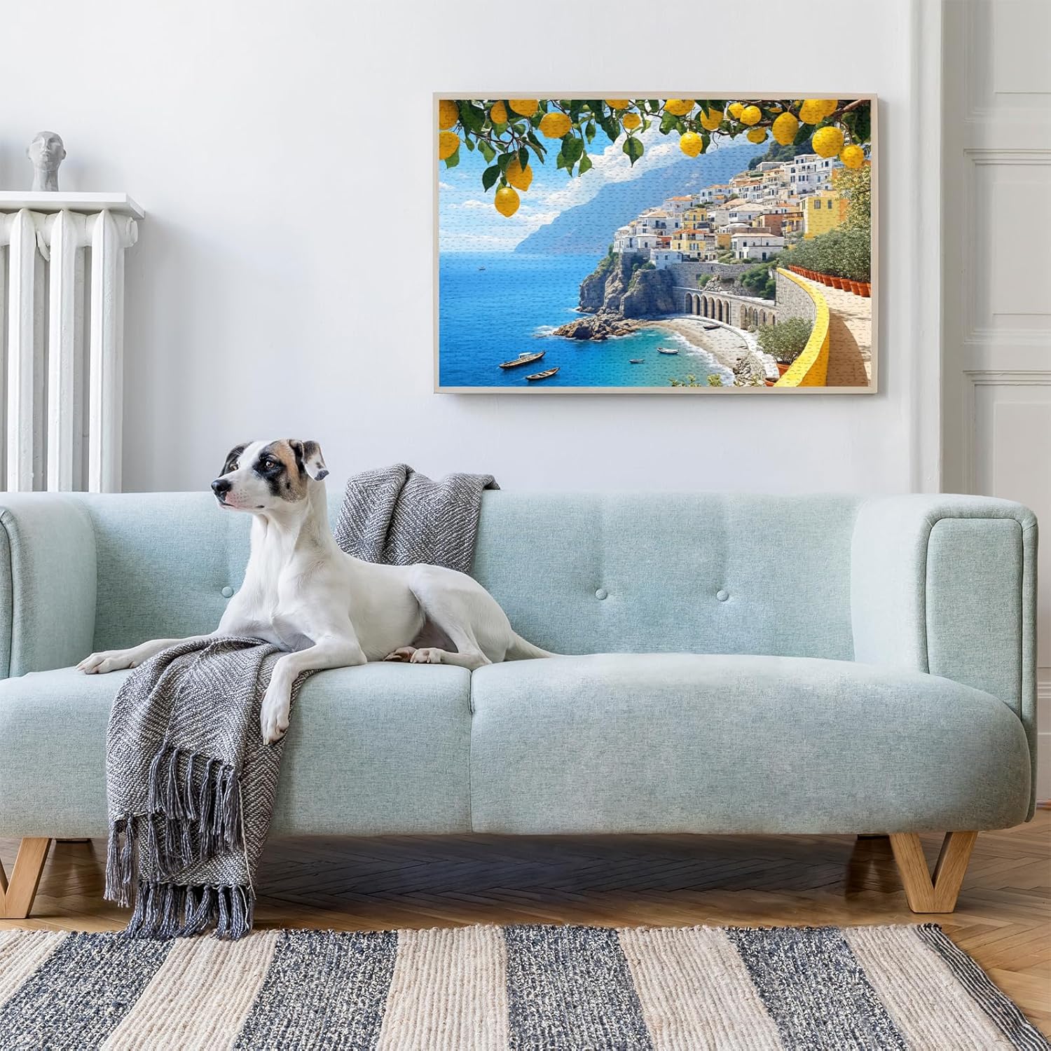 1000 Pieces Puzzle for Adults - Summer Coast Jigsaw Puzzles - Lemon Challenging Puzzle for Family Game - Unique Gift for Puzzle Enthusiasts & Home Decor - 20.5 X 15 in