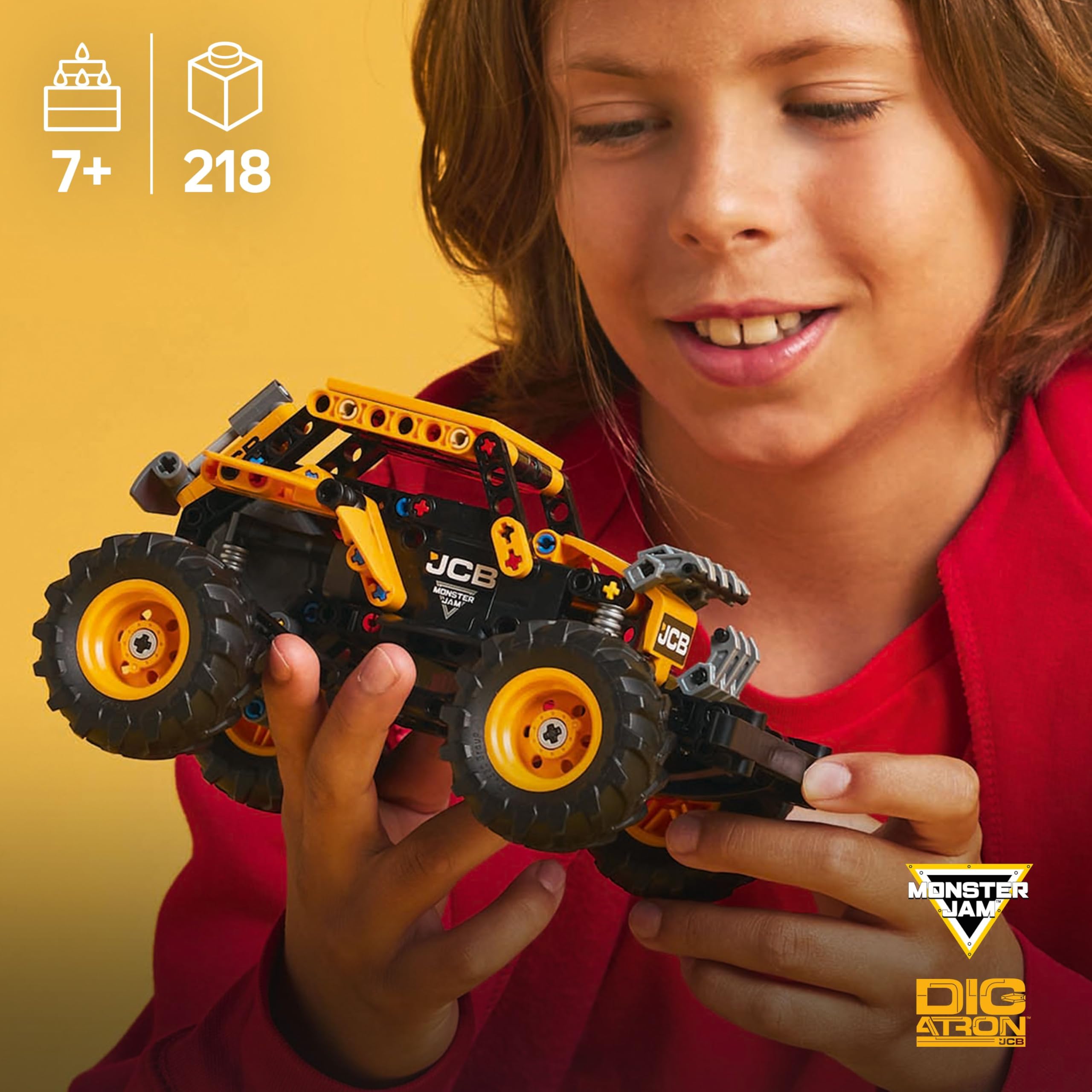 LEGO Technic Monster Jam™ DIGatron™ de Puxar 42199 | Amazon.com.br