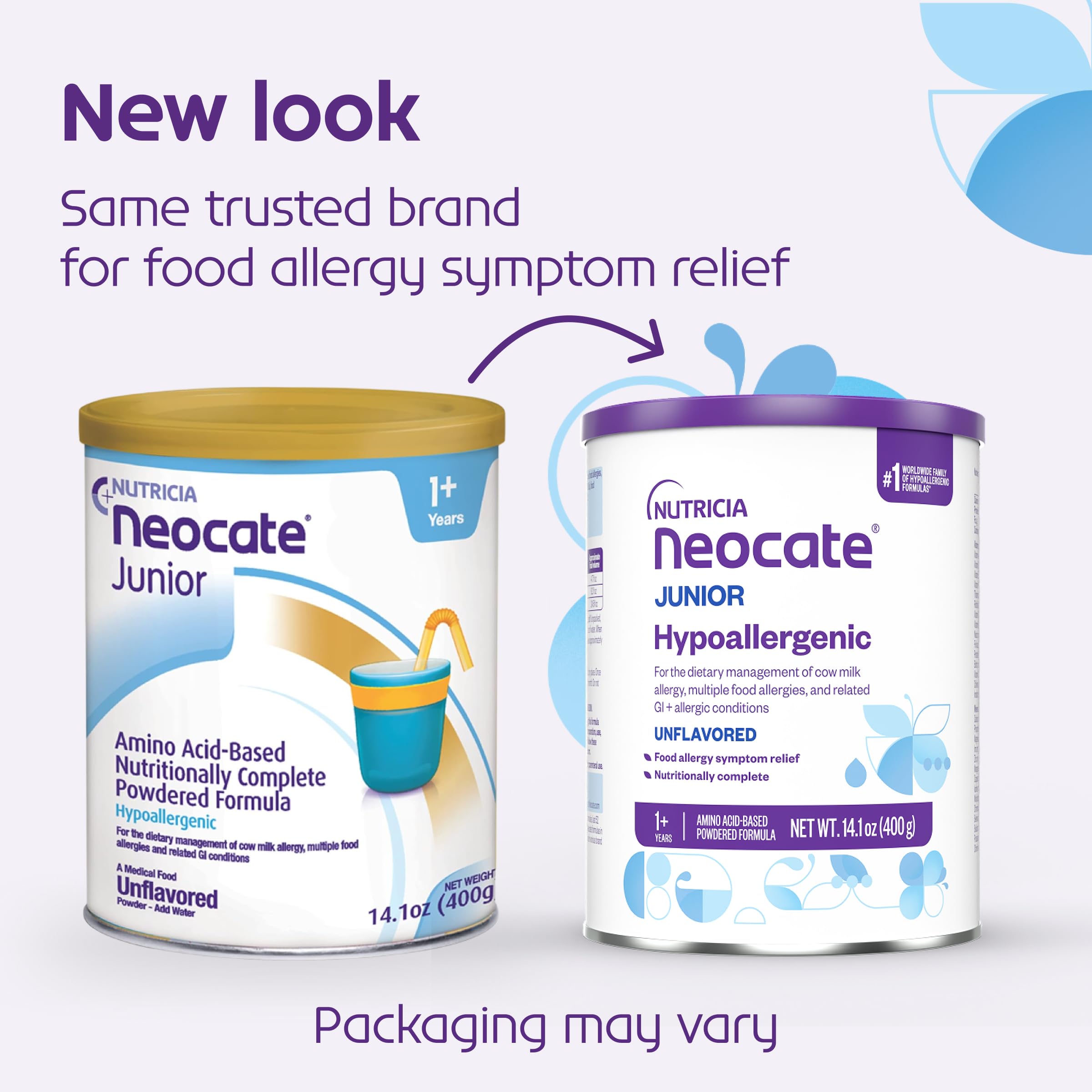 Neocate Junior, Unflavored,?14.1 oz / 400 g (1 can) by Nutricia North America, Inc.