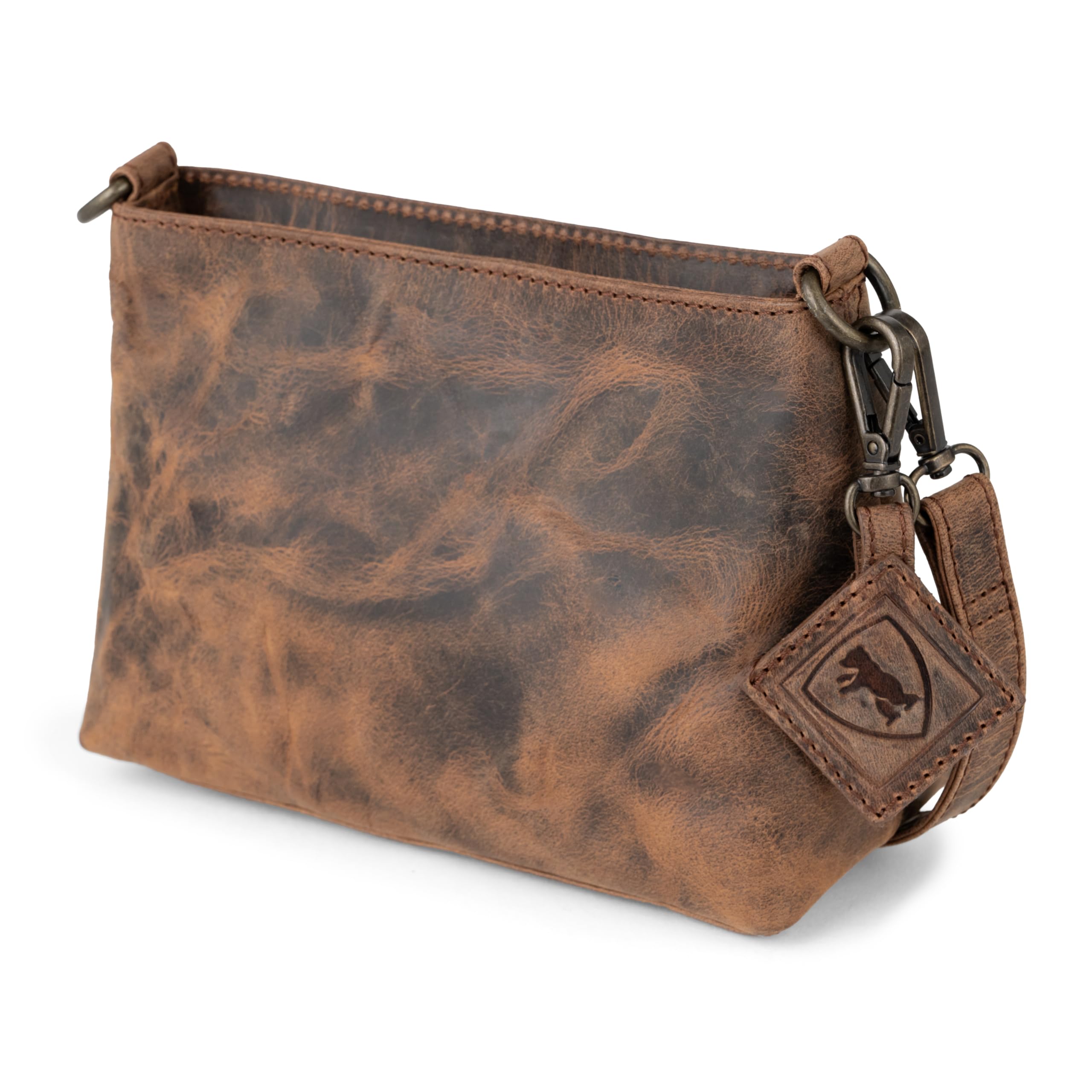 Berliner Bags Vintage Umhängetasche Marbella XS, Kleine Schultertasche Crossbody Bag aus Leder, Handtasche für Damen
