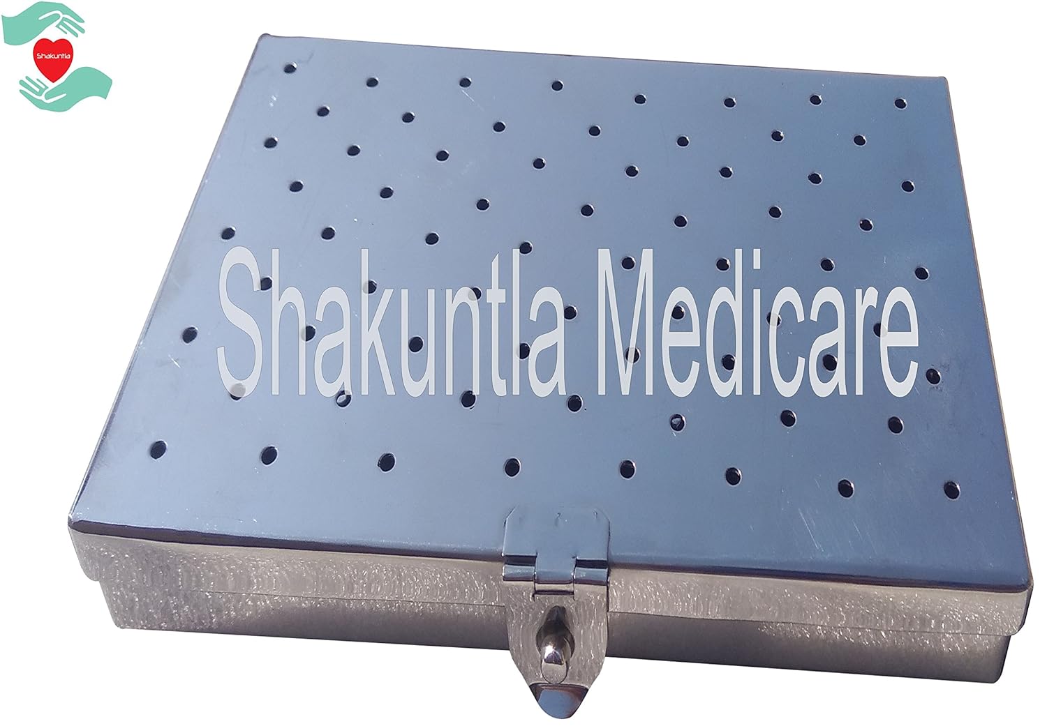 Stainless Steel Sterilization Cassette, Autoclave Tray, Rack, Square