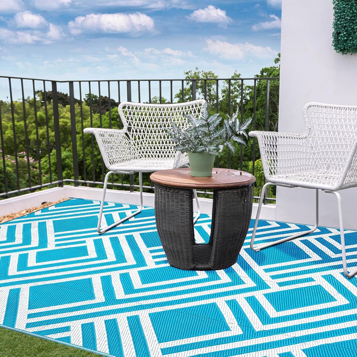 Outdoor Patio Rug Waterproof Camping Outdoor Rugs Outdoor