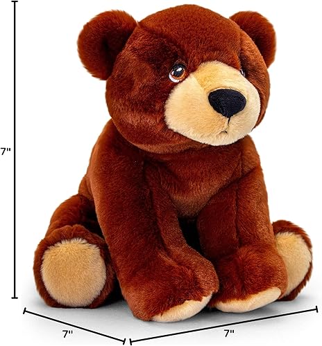 Miniatura 7 de Deluxe Paws Juguetes ecológicos de felpa 100% reciclados (oso marrón)