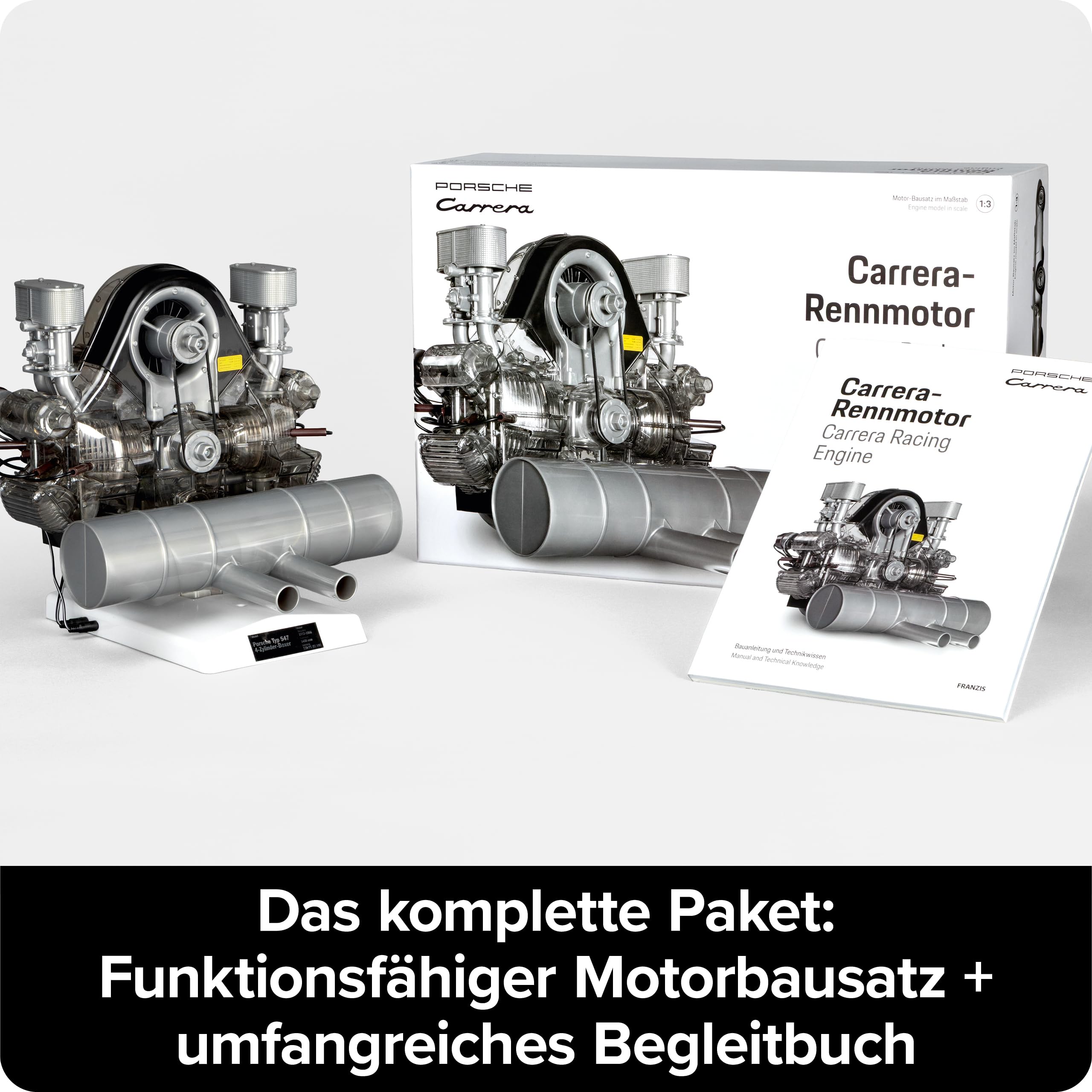 Amazon | フランジス 1/3スケール 547型ポルシェ水平対向4気筒
