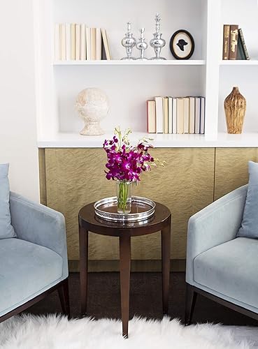 Miniatura 4 de KaBloom Flores - Ramo de 10 orquídeas moradas - Regalo para cumpleaños, simpatía, aniversario, recuperarse, gracias, San Valentín, día de la madre