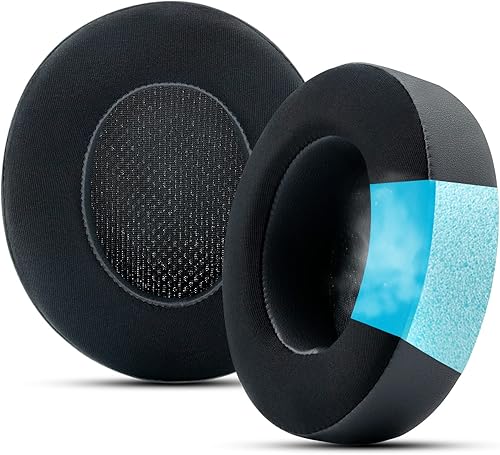 Miniatura 9 de GVOEARS - Almohadillas de repuesto para Beats Studio 3, almohadillas de tela de malla para Studio 2 3 con cable inalámbricos sobre la oreja con