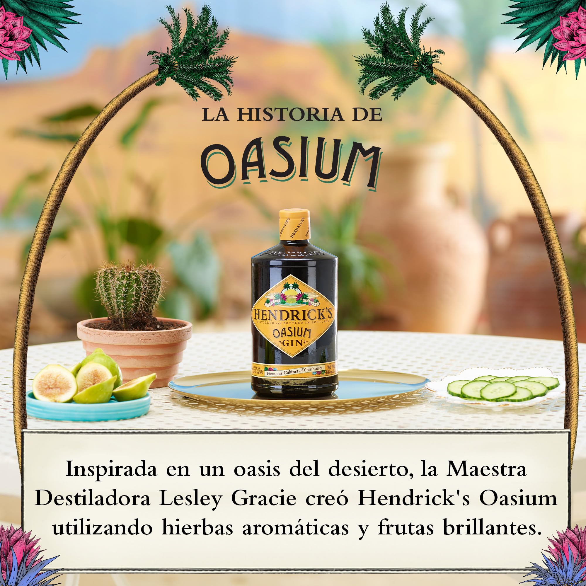Hendrick’s Oasium Gin, Edición Limitada, 70cl