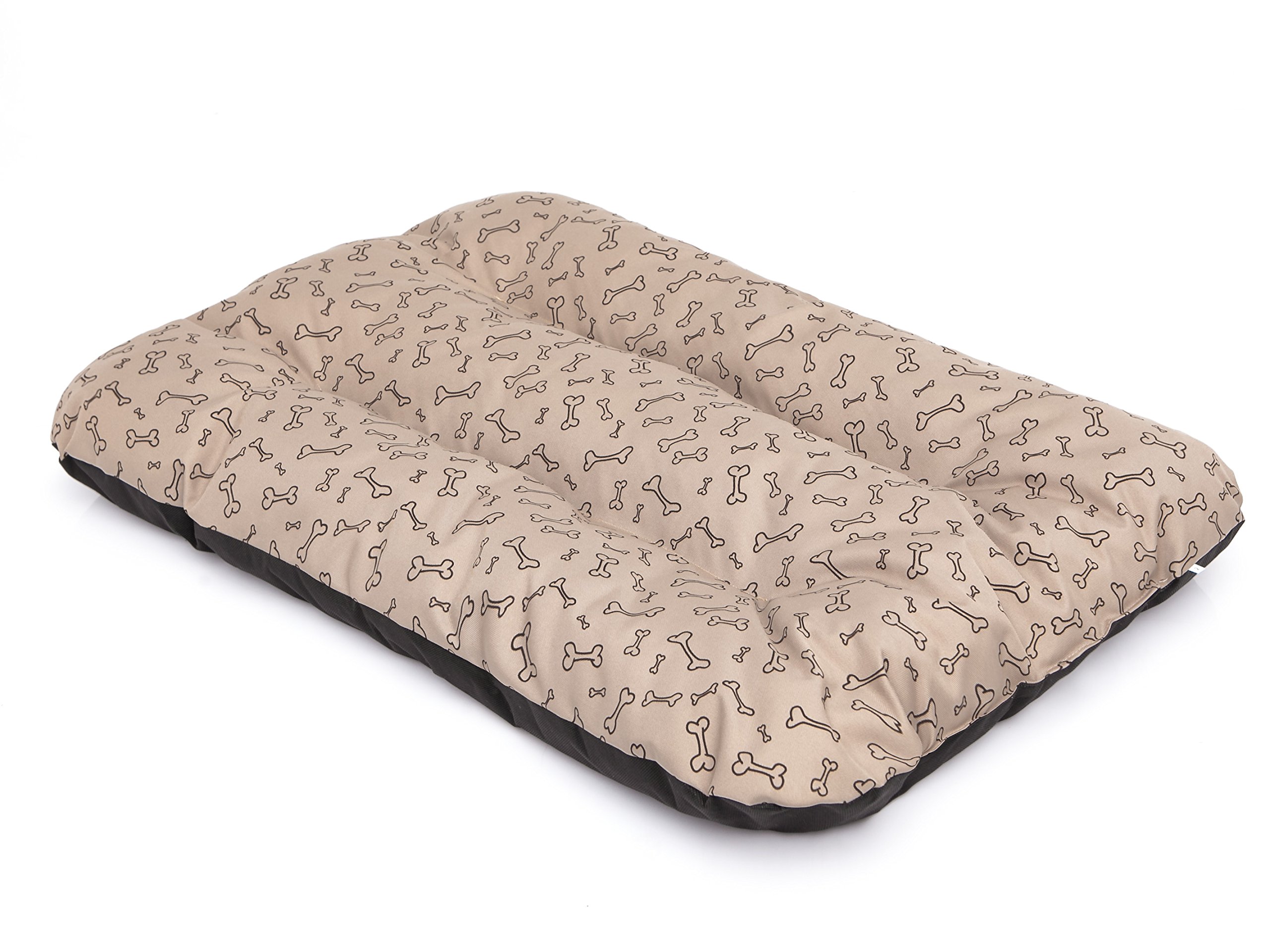 Cama para perros, sofá para perros, cojín para perros, sofá, colchón, cama, cama para mascotas, suave, cojín R2 – 100 x 70 cm, color beige