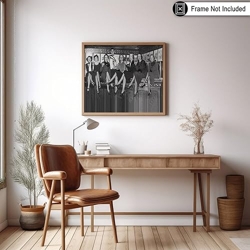 Miniatura 6 de Poster Master Póster de mujeres sentadas en un bar, impresión de vino para beber, arte con alcohol, regalo para hombres, mujeres y camareros,