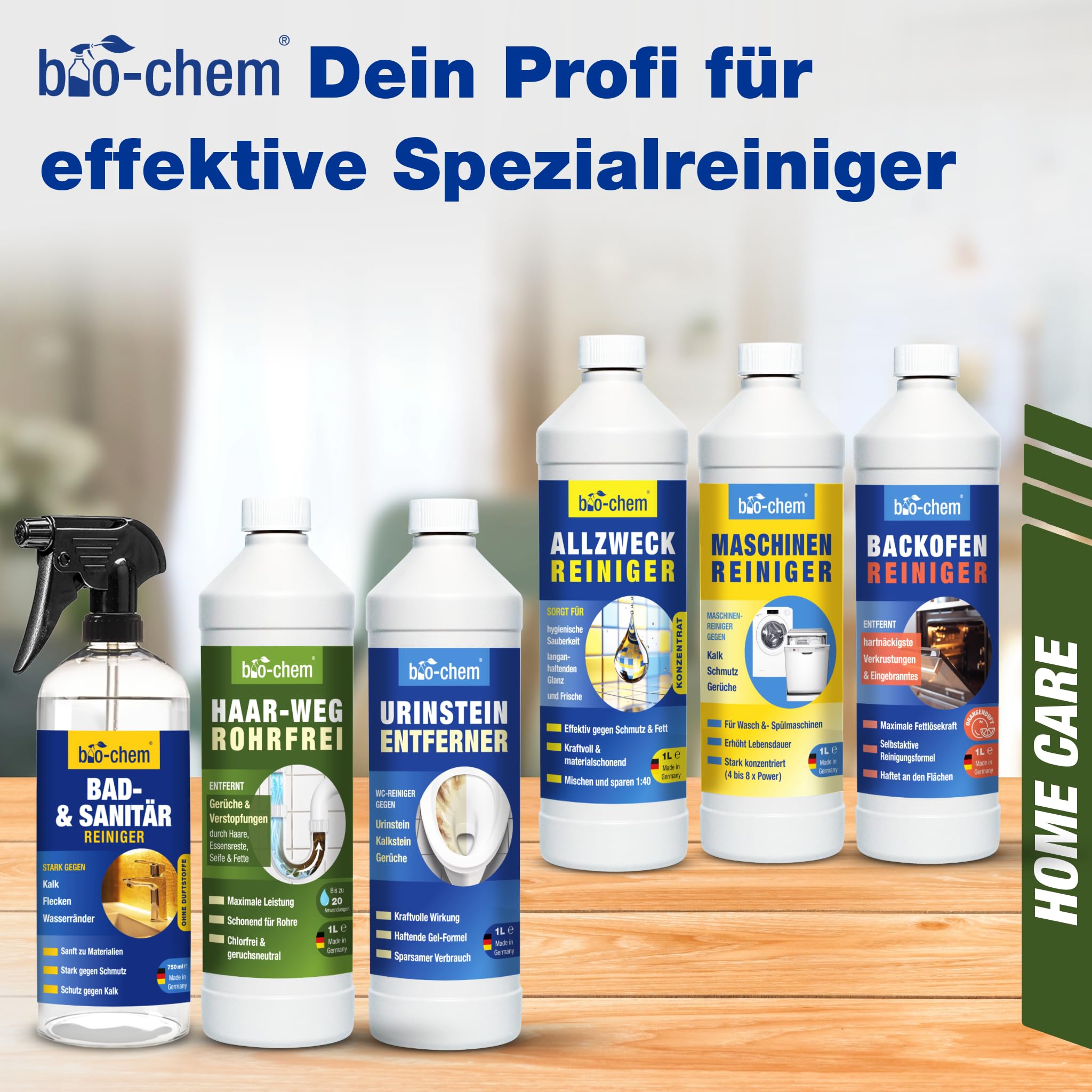bio-chem Limpiador multiusos concentrado 10L | Limpiador multisuperficie para el hogar: limpiador universal para todas las estancias de la casa