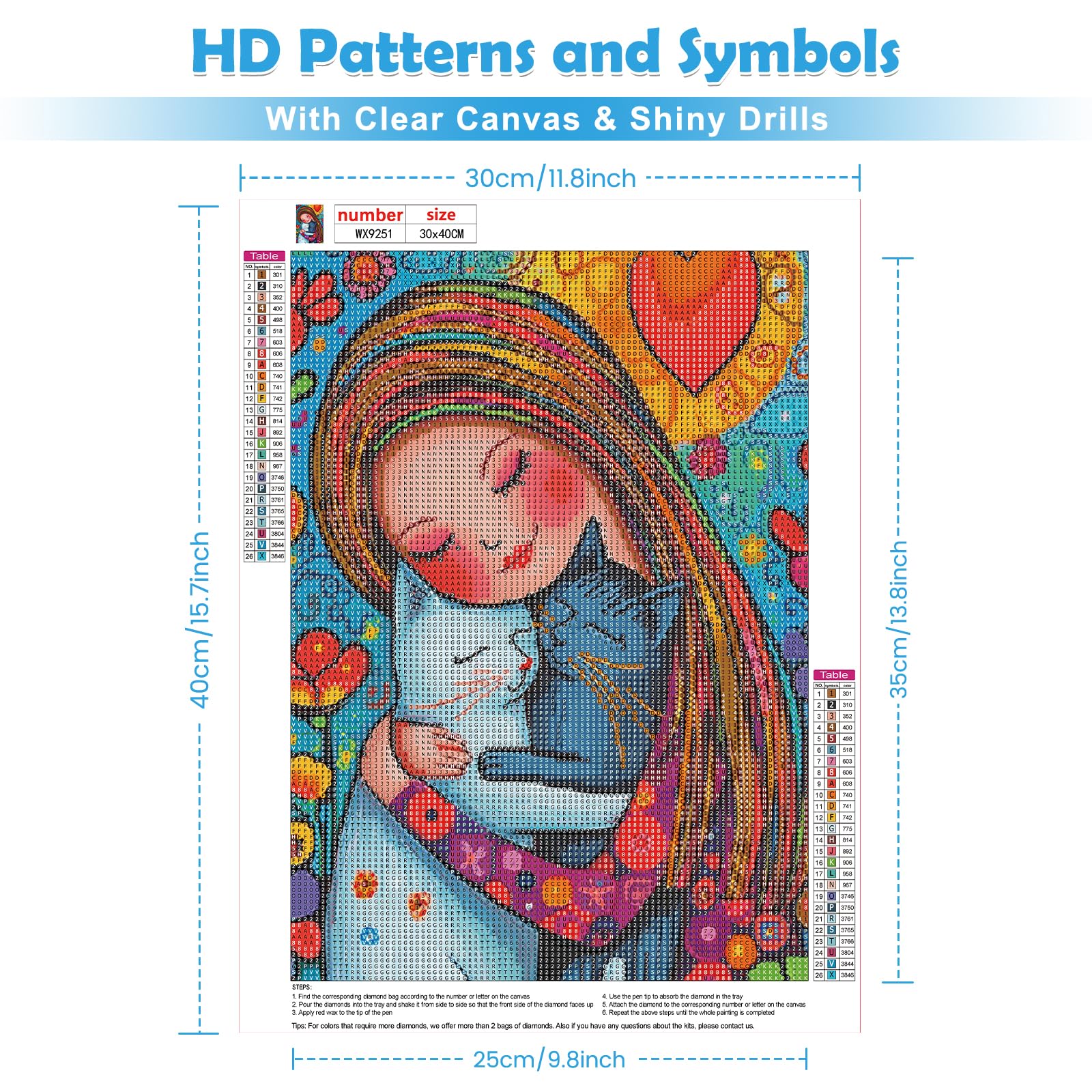 Peinture Diamant Abstrait & Chat, 30x40cm Diamond Painting, Kit Complet Broderie Diamant Adulte avec Accessoires, Point de Croix Diamant DIY, Activité Créative de Relaxation pour Salon/Maison 1Z-69 Peinture Diamant Abstrait & Chat, 30x40cm Diamond Painting, Kit Complet Broderie Diamant Adulte avec Accessoires, Point de Croix Diamant DIY, Activité Créative de Relaxation pour Salon/Maison 1Z-69