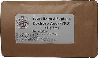 Yeast Extract Peptone Dextrose Agar (YEPD) (YPD) - 65 Grams