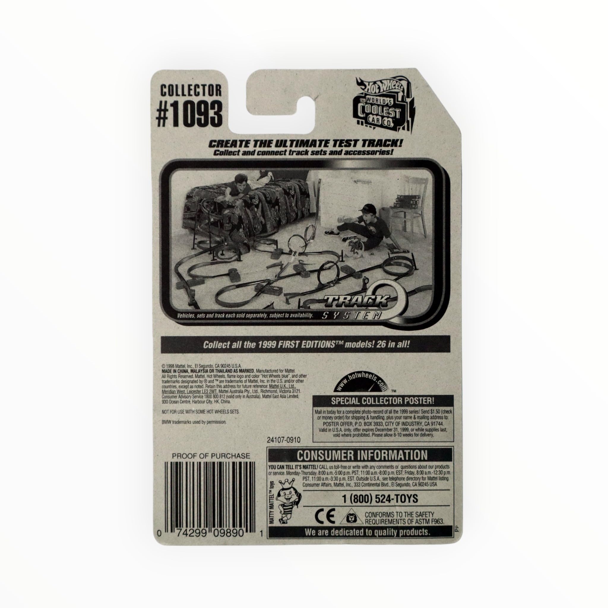 Amazon.com: Hot Wheels BMW 850i : Toys & Games