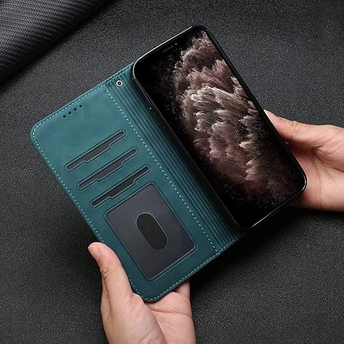 Miniatura 7 de Phone Back Cover Compatible with Vivo Y12Y15Y17Y11 Wallet Case ,Shockproof TPU Protective Case,PU Leather Phone Case Magnetic Flip Folio Leather