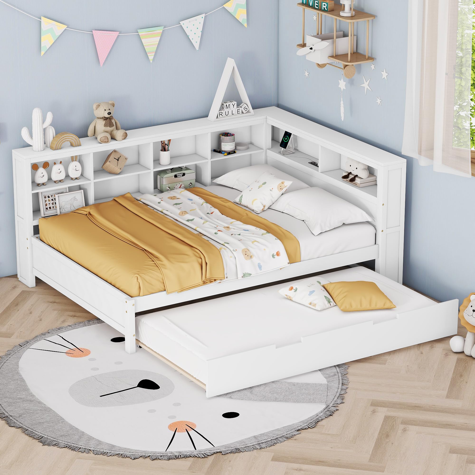 Ball & Cast Full Size Daybed with Pop-Up Trundle