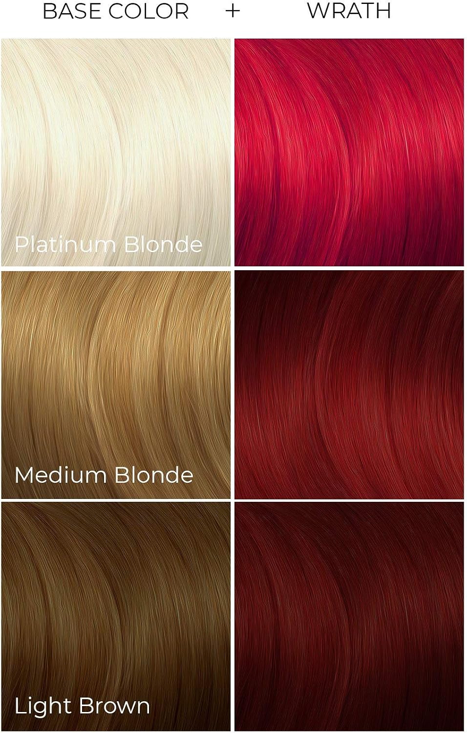 ARCTIC FOX 100% VEGAN SEMI PERMANENT HAIR COLOUR DYE (8oz, WRATH) - Image 4