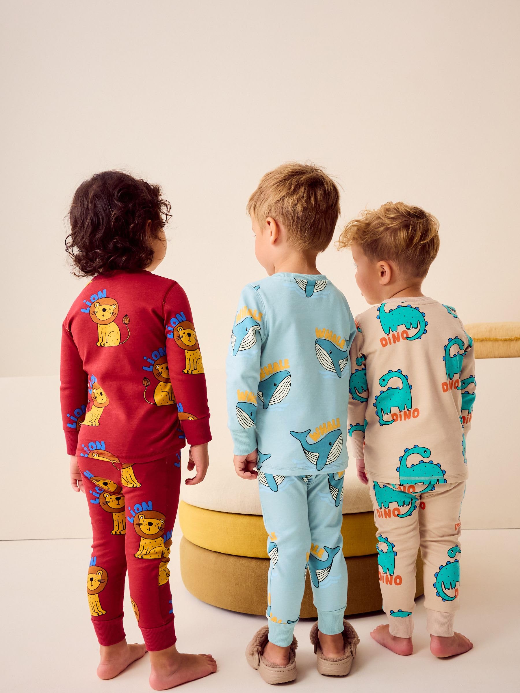 NEXT Garçon Pyjama Confortable, Lot de 3