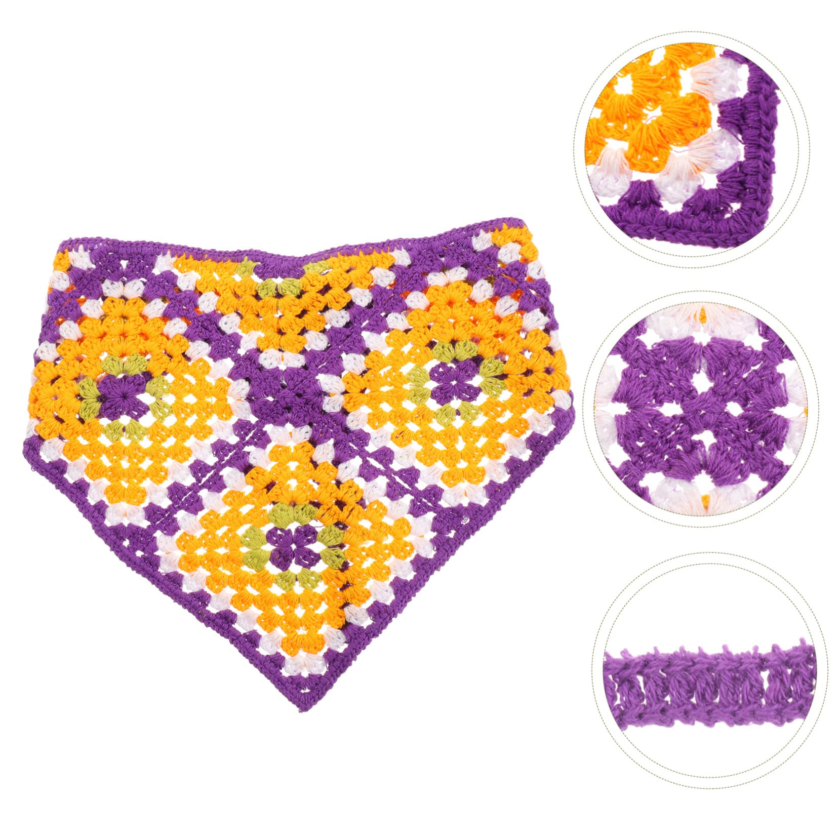 MAGICLULU 5piezas Bandana De Ganchillo Para Mujeres Diadema Para y Ocasiones Especiales Accesorio Cómodo y Transpirable Cabello