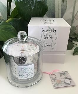 Luxury Soy Candle, By Janice Hull, Inspired By J'adore, Dupe Perfume Candle, Vegan Candle, White Gift Box