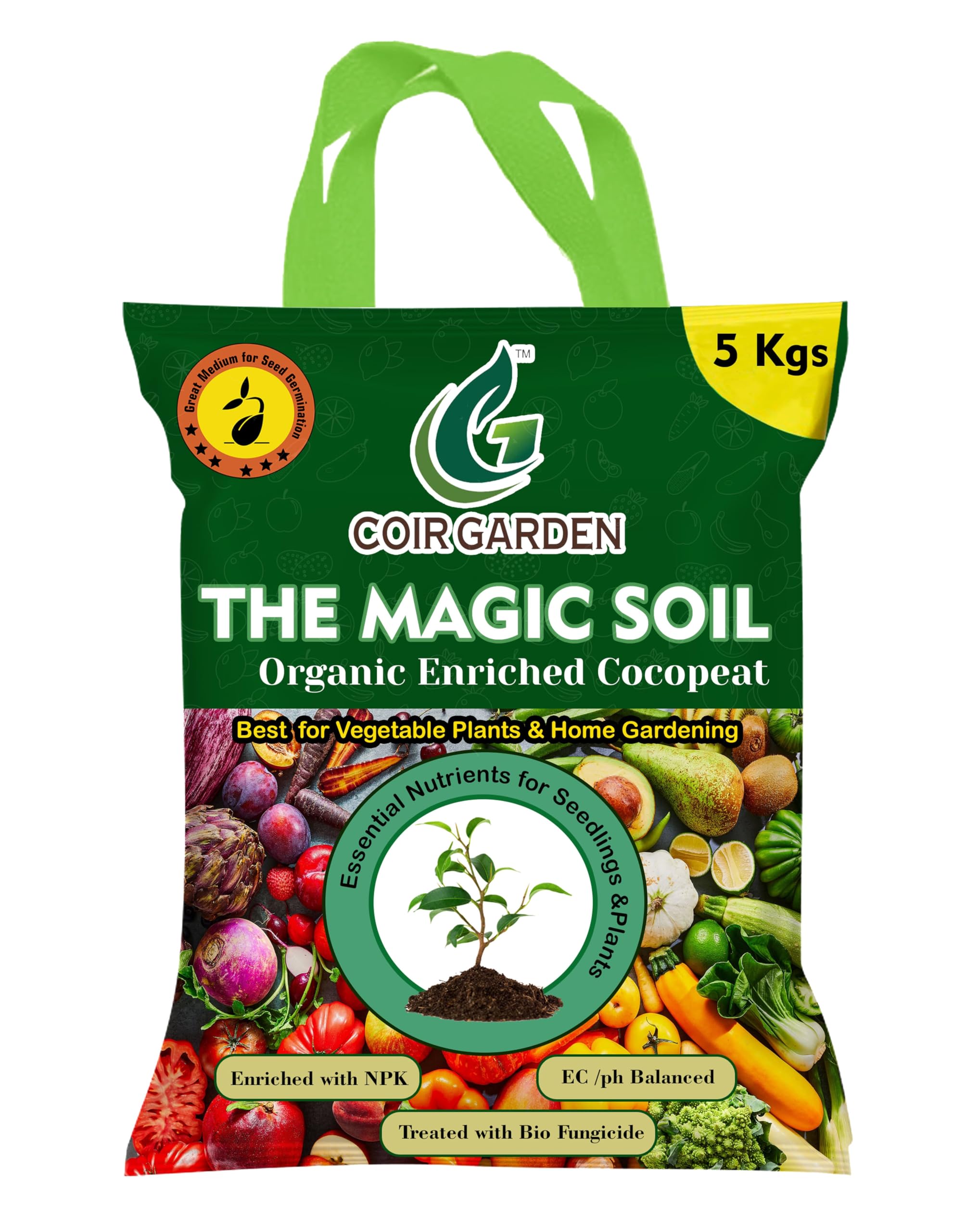 Buy COIR GARDEN Enriched Magic Soil 20 Kg/Premium Enhanced Gardening