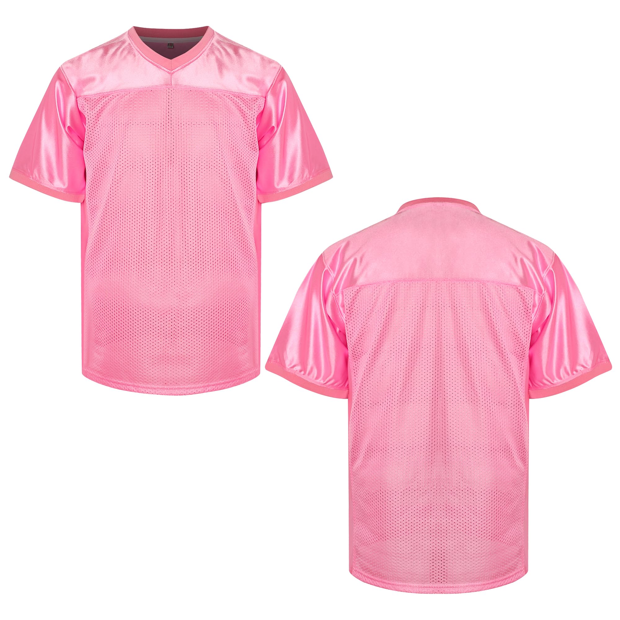 MESOSPERO Blank Football Jerseys for Men,Mesh Polyester Plain Football Shirt Pullover Sports Clothing Black White Grey Yellow