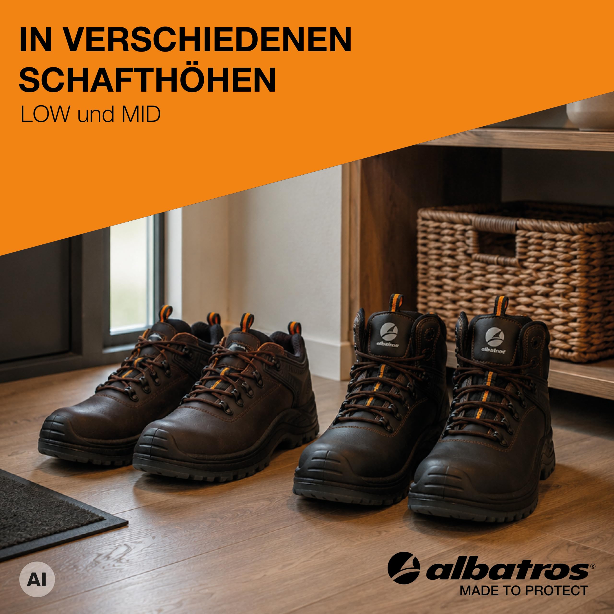 ALBATROS Endurance MID Sicherheitsschuh S3