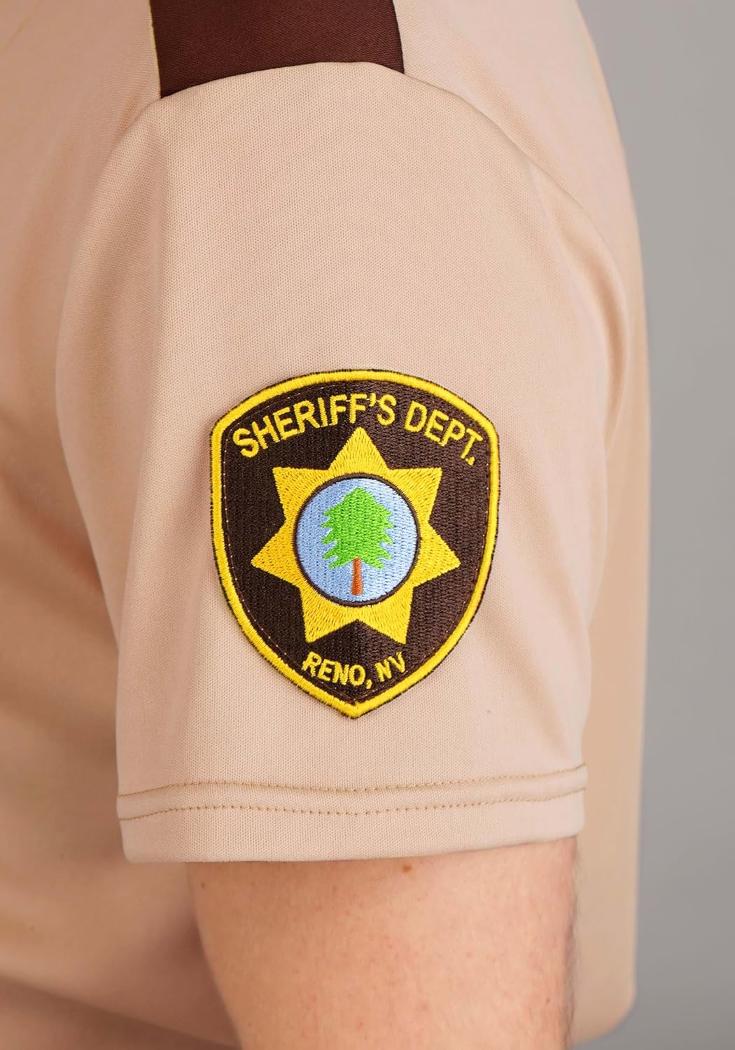 Reno 911 Lt Dangle Costume for Men with Badge, Name Tag, Belt Holster, Shirt & Shorts - Movie Character Halloween Outfit - Image 7