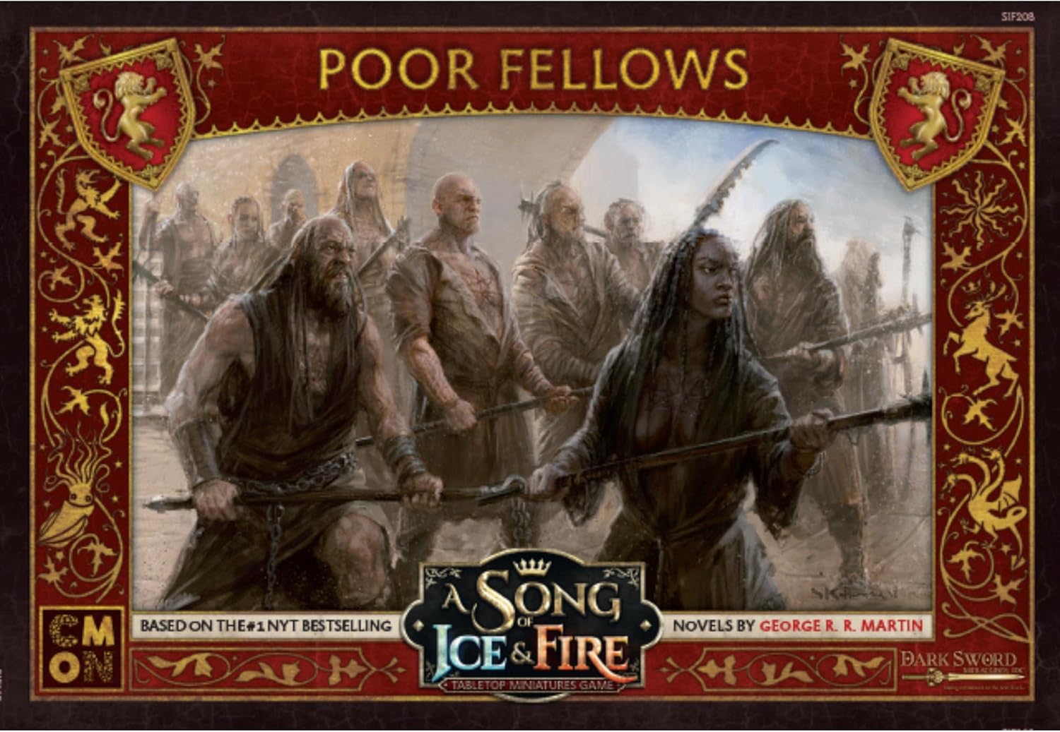 CMON A Song of Ice and Fire Tabletop Miniatures Game Poor Fellows Unit Box - Zealous Defenders of The Faith Militant! Strategy Game for Adults, Ages 14+, 2+ Players, 45-60 Minute Playtime, CMON