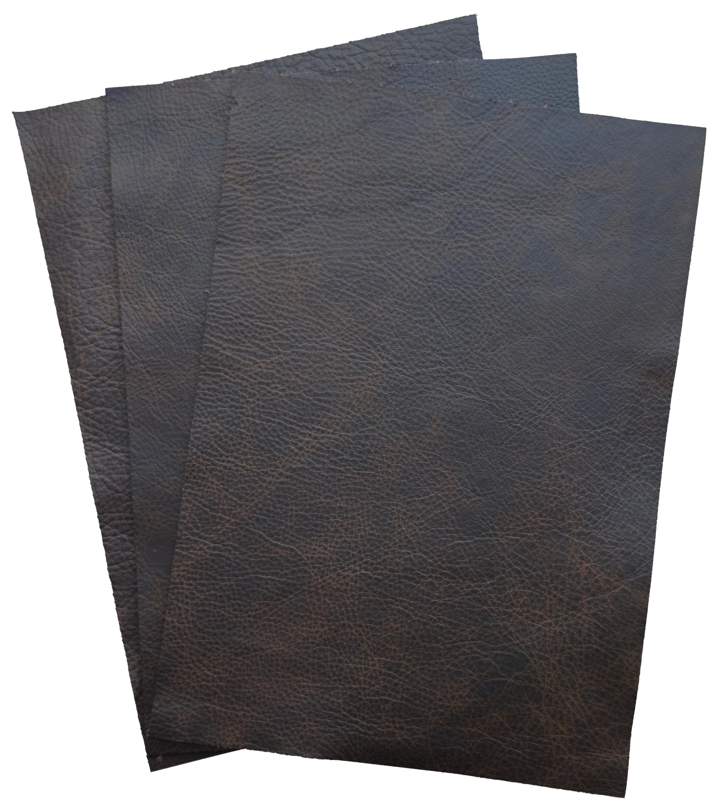 Cuir de buffle italien 1,5mm marron Texas pour réparer et réussir vos travaux manuels sans déchirure