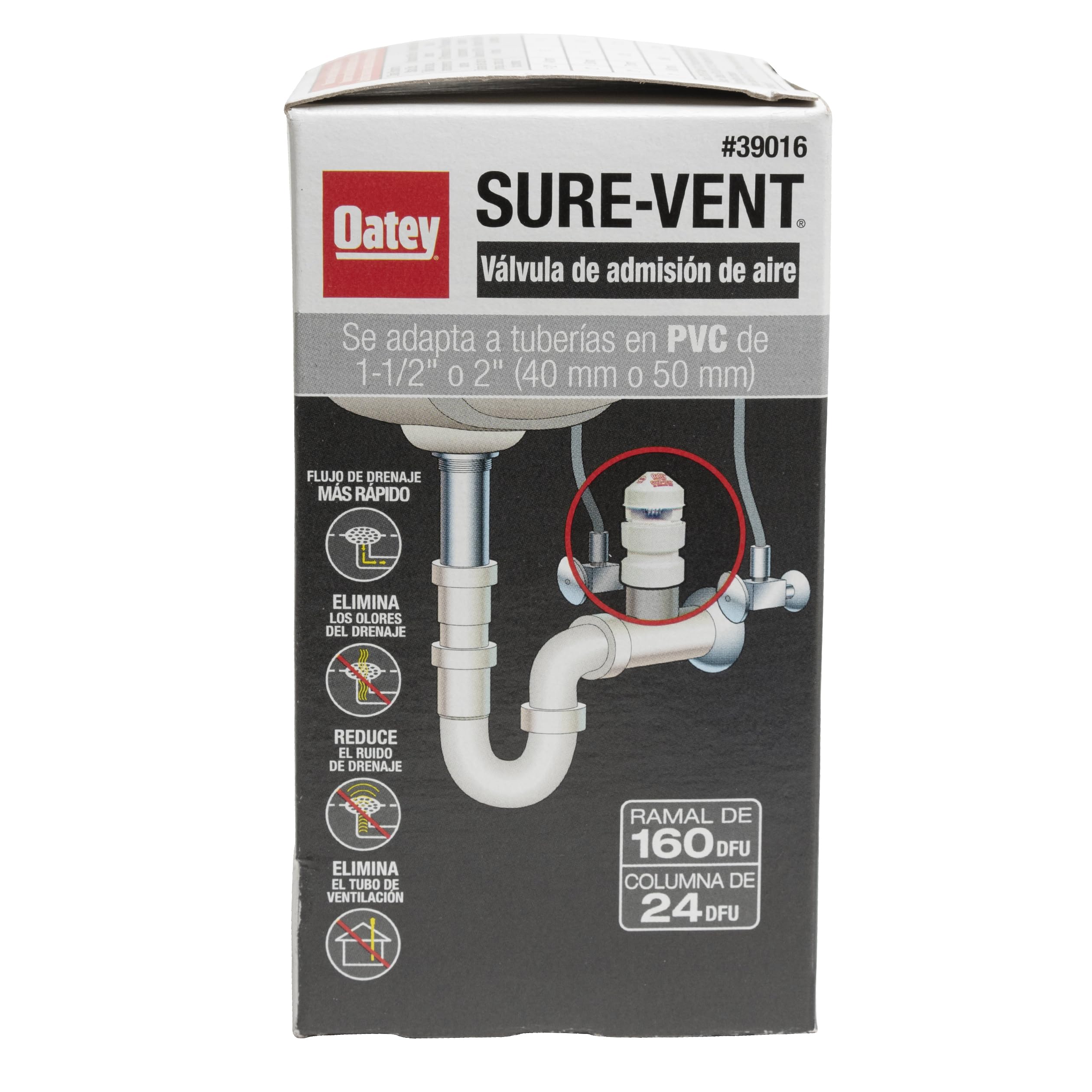 Oatey Sure-Vent Air Admittance Valve - No Venting Needed -7 Oatey Sure-Vent Air Admittance Valve - No Venting Needed -7