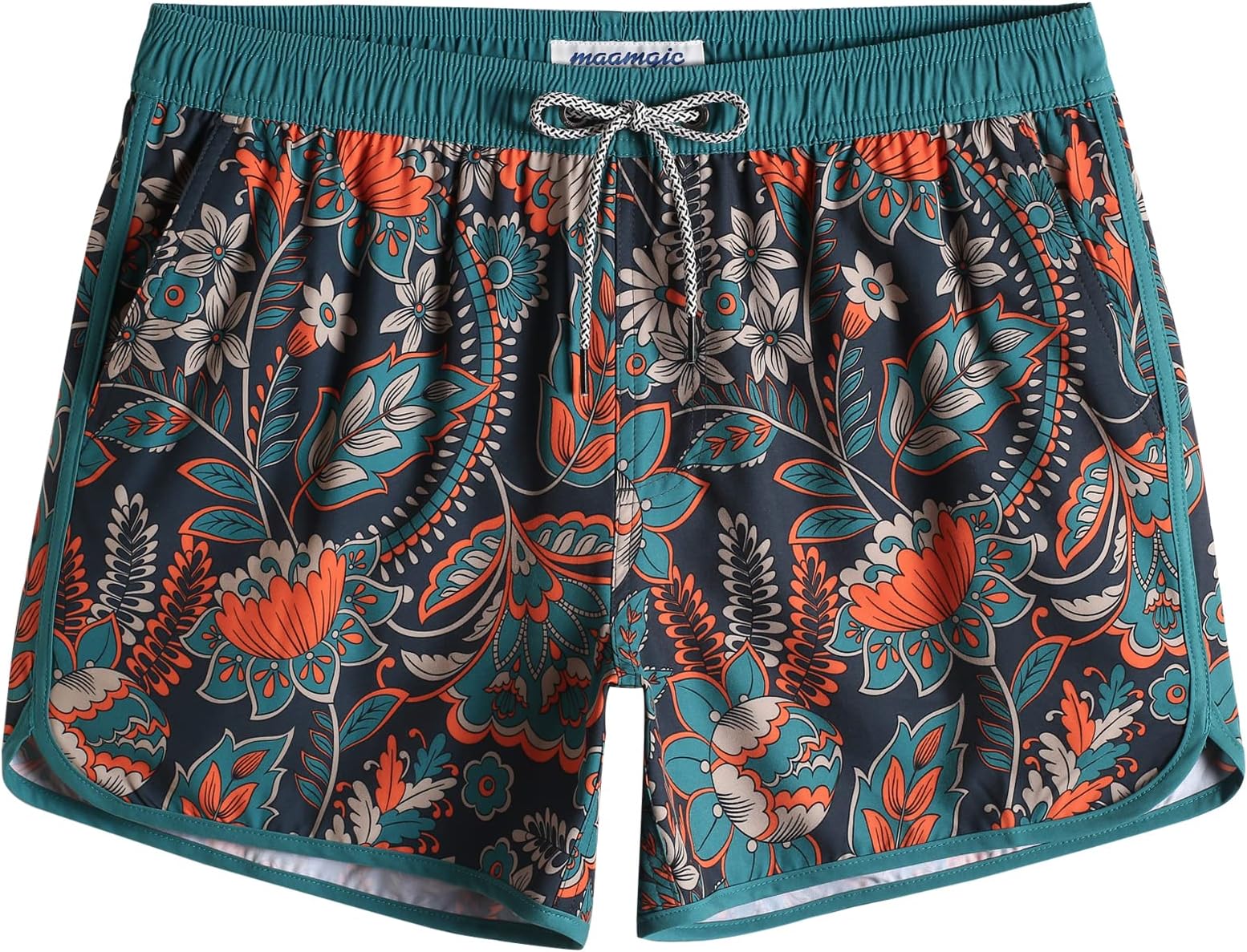 Mens Swimming Shorts Vintage Swimming Trunks Quick Dry Beach Bathing Swimming Shorts Swimsuits Board Shorts