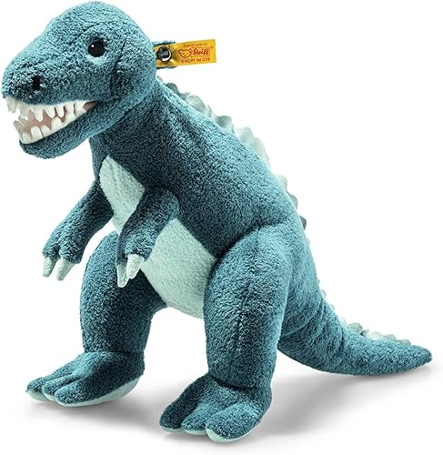 Miniatura 1 de Steiff Thaisen Tyrannosaurus T-Rex Dinosaur 14" Peluche Animal EAN 067129