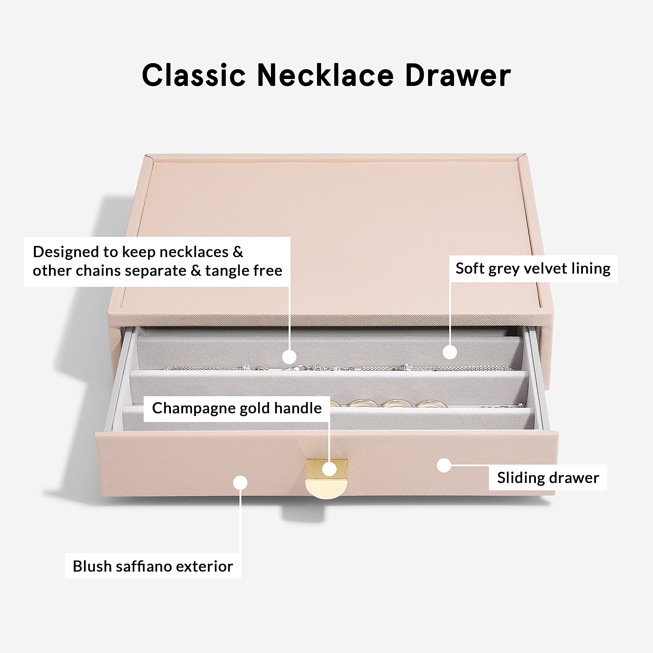 Stackers Blush + Champagne Gold Classic Hybrid Lot de 4